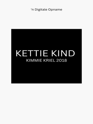 cover image of Kettie Kind